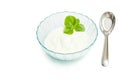 Pure yogurt Royalty Free Stock Photo
