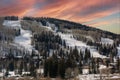 Purgatory Ski and Snowboard Resort on a Winter Day Royalty Free Stock Photo