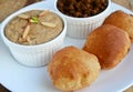Puri and Chole Royalty Free Stock Photo