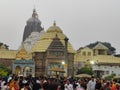 Sacred religious Hindu mandir of lord Vishnu- Jagannath Puri located in Orissa. Chardham has significance in Hinduism.