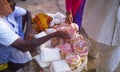 Man selling sweets and Prasad of Lord Jagannath