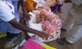 Man selling sweets and Prasad of Lord Jagannath