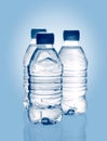 Purified spring mineral water