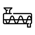 Purifier equipment line icon vector symbol illustration