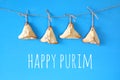 Purim celebration concept & x28;jewish carnival holiday& x29;