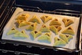 Purim Jewish Holiday food - Hamentashen, Ozen Haman