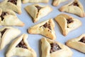 Purim Jewish Holiday food - Hamentashen, Ozen Haman Royalty Free Stock Photo