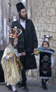 Purim in Mea Shearim