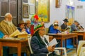 Purim in the old Abuhav synagogue, Safed Tzfat, Israel