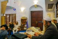 Purim in the old Abuhav synagogue, Safed Tzfat, Israel