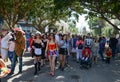 A Purim street party in Tel-aviv Israel Royalty Free Stock Photo