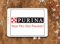 Purina pet food logo Royalty Free Stock Photo