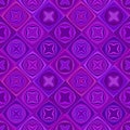 Purple abstract diagonal curved shape tile mosaic pattern background Royalty Free Stock Photo