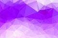 Purple abstract geometric pattern, triangles background, polygonal Royalty Free Stock Photo