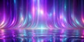 Purple abstract holo background Creative AI