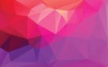 Purple Abstract Low Poly Vector Background