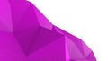Purple abstract modern crystal background. Polygon, Line, Triangle pattern shape for wallpaper. Illustration low poly, polygonal Royalty Free Stock Photo