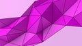 Purple abstract modern crystal background. Polygon, Line, Triangle pattern shape for wallpaper. Illustration low poly, polygonal Royalty Free Stock Photo