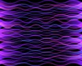 Purple abstract pattern. Bright colorful print composed of purple and violet line waves on black background. Royalty Free Stock Photo