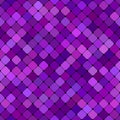 Purple seamless diagonal square pattern background design - vector graphic Royalty Free Stock Photo