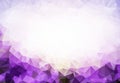 Purple Abstract Triangle Colorful Background. Creative Design Templates with space for your text