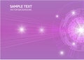 Purple abstract vector background digital technology concept Royalty Free Stock Photo