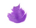 Purple acrylic brushstroke