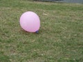 purple airballoon Royalty Free Stock Photo