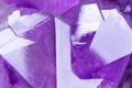 Purple amethyst background. Lilac Mineral amethyst. Violet Crystal stone Royalty Free Stock Photo