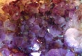 Purple Amethyst Background Royalty Free Stock Photo