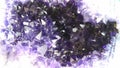 Purple Amethyst Background Royalty Free Stock Photo