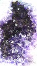 Purple Amethyst Background Royalty Free Stock Photo