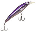 Purple artificial fishing lure