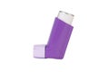 Purple Asthma inhaler