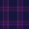 Purple Asymmetric Plaid textured Seamless Pattern