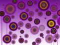 Purple Background Circles