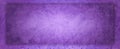 Purple background with old vintage grunge texture and paint spatter drips and drops with 3d shadow rectangle border frame Royalty Free Stock Photo