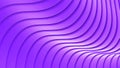 Purple background stripes 3d wavy pattern, elegant abstract striped pattern, interesting spiral architectural minimal background Royalty Free Stock Photo