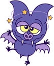 Purple bat feeling dizzy