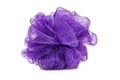 Purple Bath Scrubber Loofa Royalty Free Stock Photo