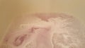 Purple bathbomb Royalty Free Stock Photo