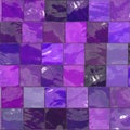 Purple bathroom tiles