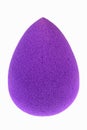 Purple beauty blender Royalty Free Stock Photo