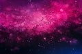 a purple and black background with dots and lines Mystical Star Cluster in Majestic Magenta with Expanding patterns