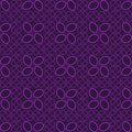 Purple black neon flower print design