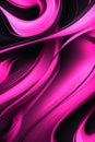 Pink and black waves. Vertical composition