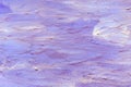Purple blue acrylic painting texture. Hand painted background Royalty Free Stock Photo