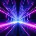 Purple and Blue Background With Light Streaks Royalty Free Stock Photo