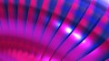 Purple blue background stripes 3d wavy pattern, shiny metal elegant abstract striped pattern Royalty Free Stock Photo