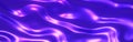 Purple blue chrome metal texture with waves Royalty Free Stock Photo